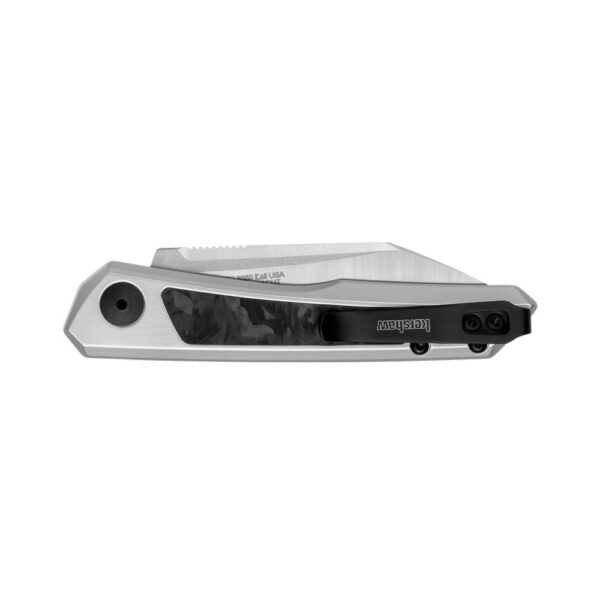 Kershaw Launch 20 Automatic Folding Knife 3" Reverse Tanto Blade Silver and Black - Precision Shot Firearms