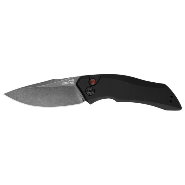 Kershaw Launch 1 Automatic Folding Knife 3-2/5" Drop Point Blackwash - Precision Shot Firearms