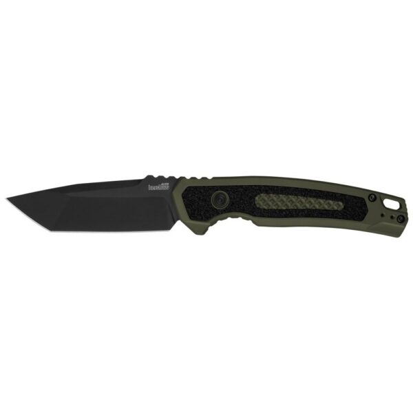 Kershaw Launch 16 Automatic Folding Knife 3-1/2" Tanto Blade Black Olive - Precision Shot Firearms