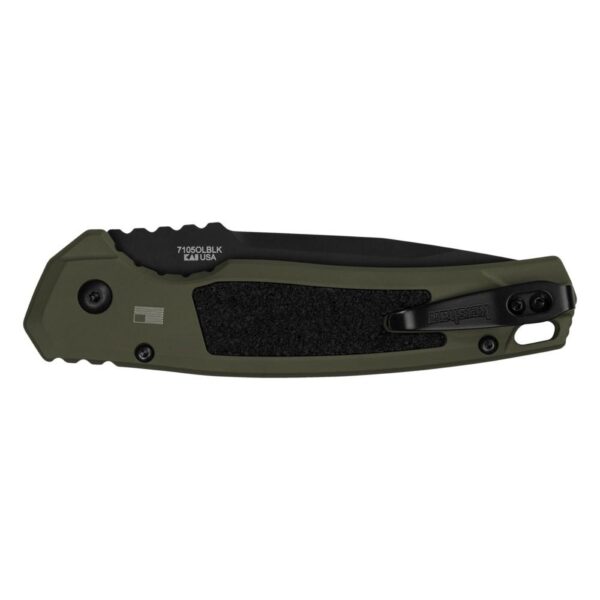 Kershaw Launch 16 Automatic Folding Knife 3-1/2" Tanto Blade Black Olive - Precision Shot Firearms