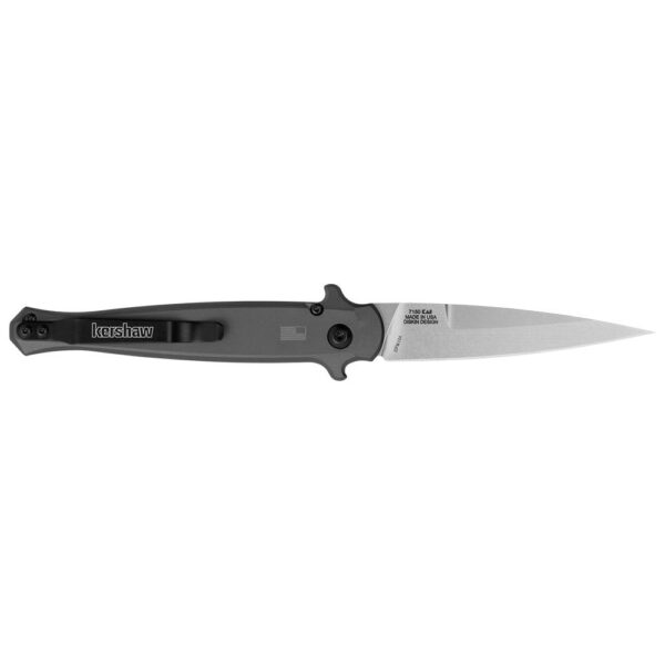 Kershaw Launch 8 Automatic Knife 3-1/5" Spear Point Blade Black - Precision Shot Firearms