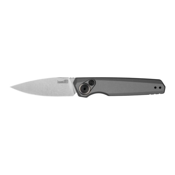 Kershaw Launch 18 Automatic Folding Knife 2-8/10" Spear Point Blade Grey - Precision Shot Firearms