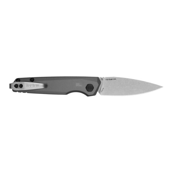 Kershaw Launch 18 Automatic Folding Knife 2-8/10" Spear Point Blade Grey - Precision Shot Firearms