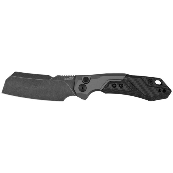 Kershaw Launch 14 Folding Knife 3-3/8" Cleaver Blade Black - Precision Shot Firearms