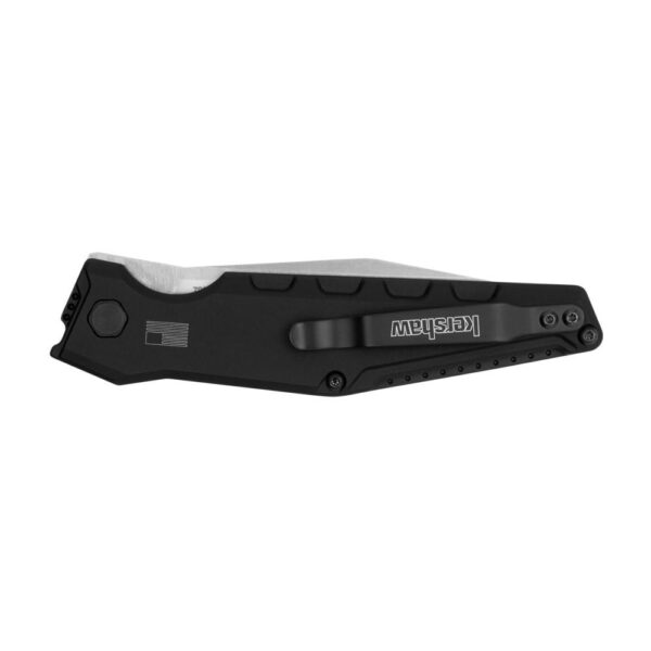 Kershaw Launch 7 Automatic Folding Knife 3-7/10" Clip Point Blade Black - Precision Shot Firearms