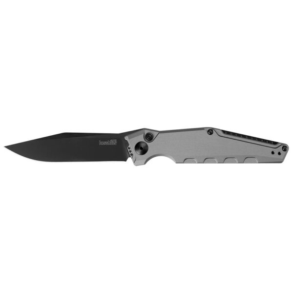 Kershaw Launch 7 Automatic Knife 3-7/10" Drop Point Blade Grey - Precision Shot Firearms