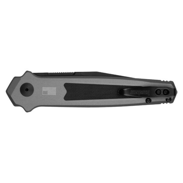 Kershaw Launch 17 Automatic Folding Knife 3-1/2" Clip Point Blade Grey - Precision Shot Firearms
