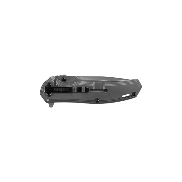 Kershaw Fringe A/O Frame Lock Knife 3" Drop Point Blade Grey - Precision Shot Firearms