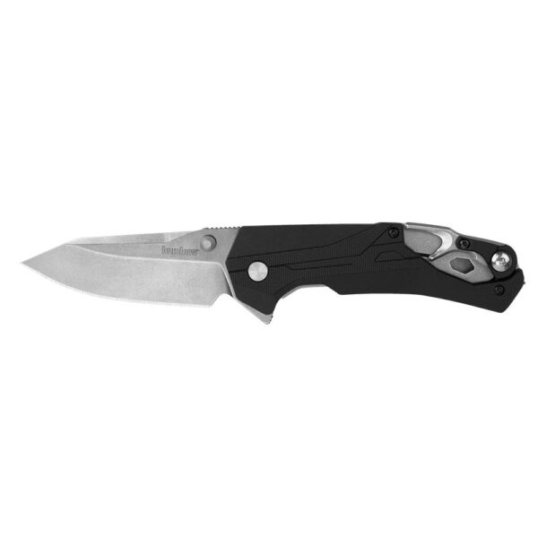 Kershaw Drivetrain Assisted Folding Knife 3-2/5" Drop Point Blade Black - Precision Shot Firearms