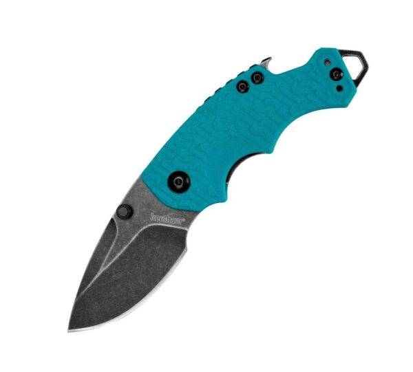 Kershaw Shuffle Knife - Blackwash Finish / Teal - Precision Shot Firearms