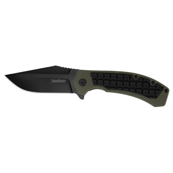 Kershaw Faultline Folder Knife 3" Drop Point Blade Olive - Precision Shot Firearms
