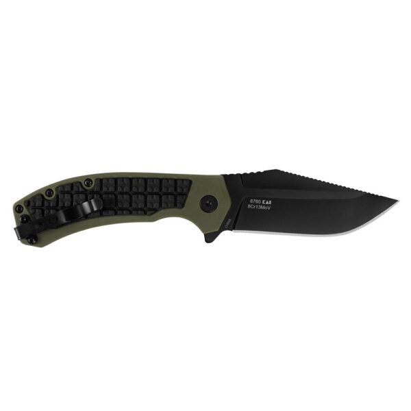 Kershaw Faultline Folder Knife 3" Drop Point Blade Olive - Precision Shot Firearms