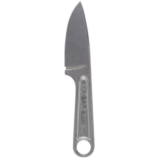 Ka-Bar Forged Wrench Fixed Knife 3" Drop Point Blade Silver - Precision Shot Firearms
