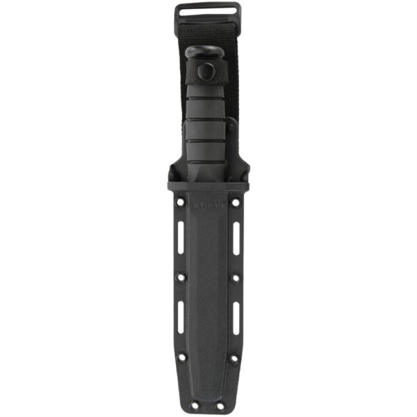 Ka-Bar Ka-Bar Fixed Knife 7" Clip Point Blade Black with Sheath - Precision Shot Firearms