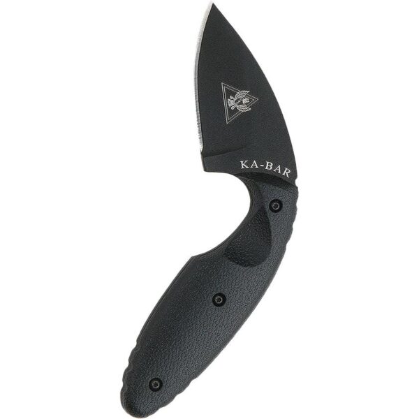 Ka-Bar Original TDI Fixed Knife 2-3/10" Drop Point Blade Black with Sheath - Precision Shot Firearms