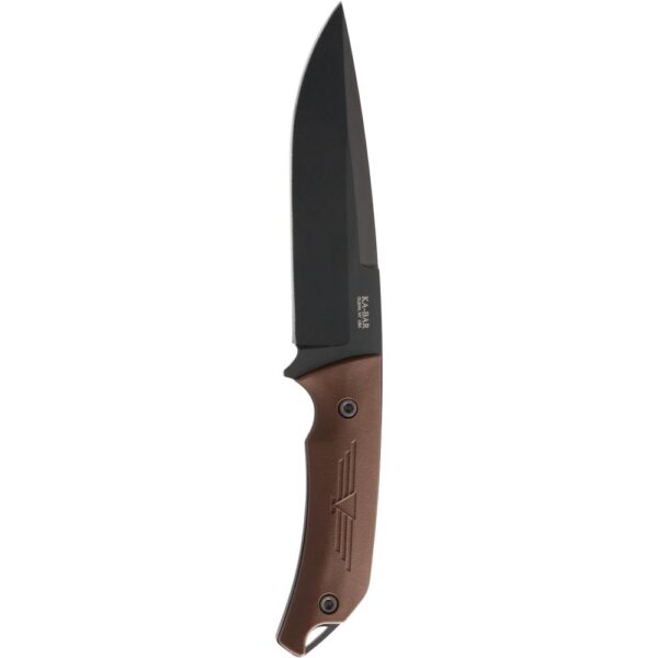 Ka-Bar Jarosz Turok Fixed Knife 6-1/4" Clip Point Blade Brown - Precision Shot Firearms