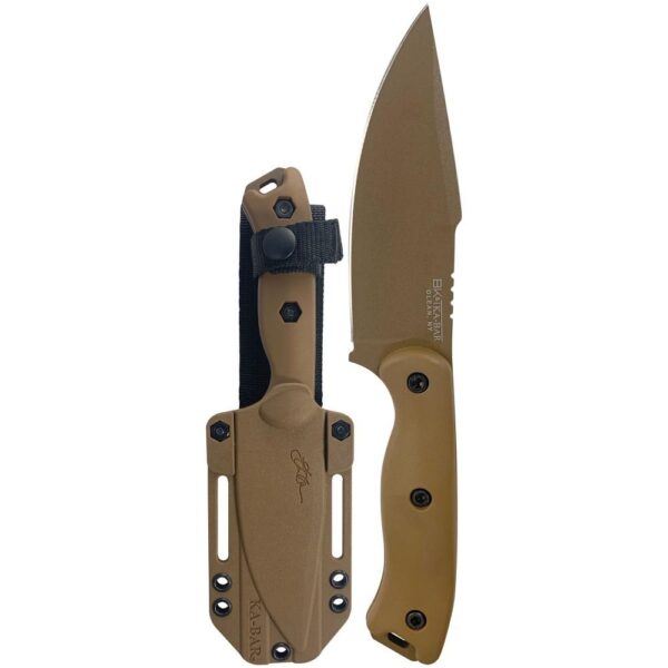 Ka-Bar Becker Harpoon Fixed Knife 4-5/8" Harpoon Blade Brown - Precision Shot Firearms