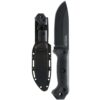 Ka-Bar Becker Companion Fixed Knife 5-1/4" Drop Point Blade Black - Precision Shot Firearms
