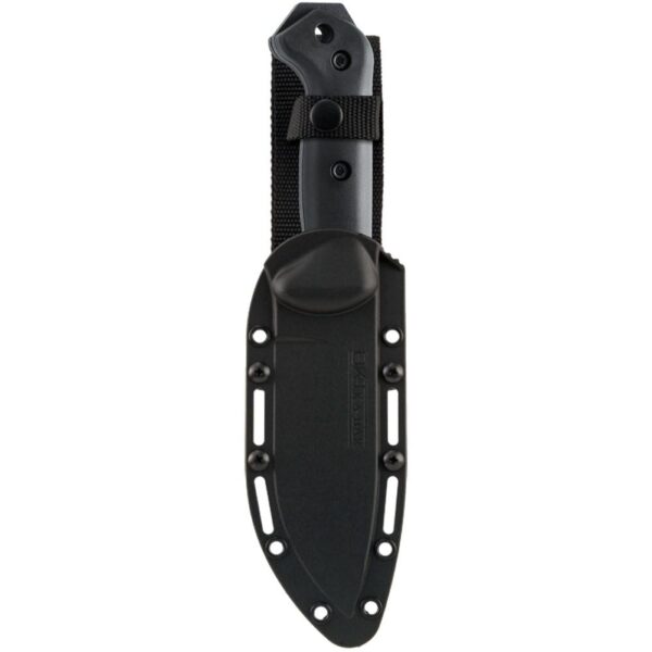 Ka-Bar Becker Companion Fixed Knife 5-1/4" Drop Point Blade Black - Precision Shot Firearms