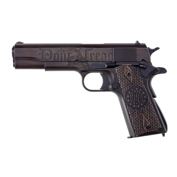 Kahr Arms Liberty Special Edition 1911 Handgun .45 Cal 7rd Magazine 5" Barrel Engraved Wood Grip - Precision Shot Firearms