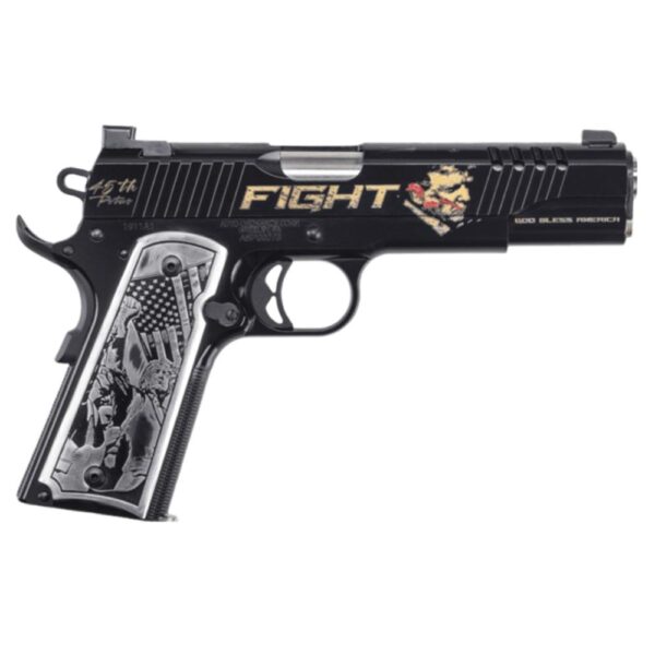Auto-Ordnance Trump Fight 1911 Handgun .45 ACP 7rd Magazine 5" Barrel - Precision Shot Firearms