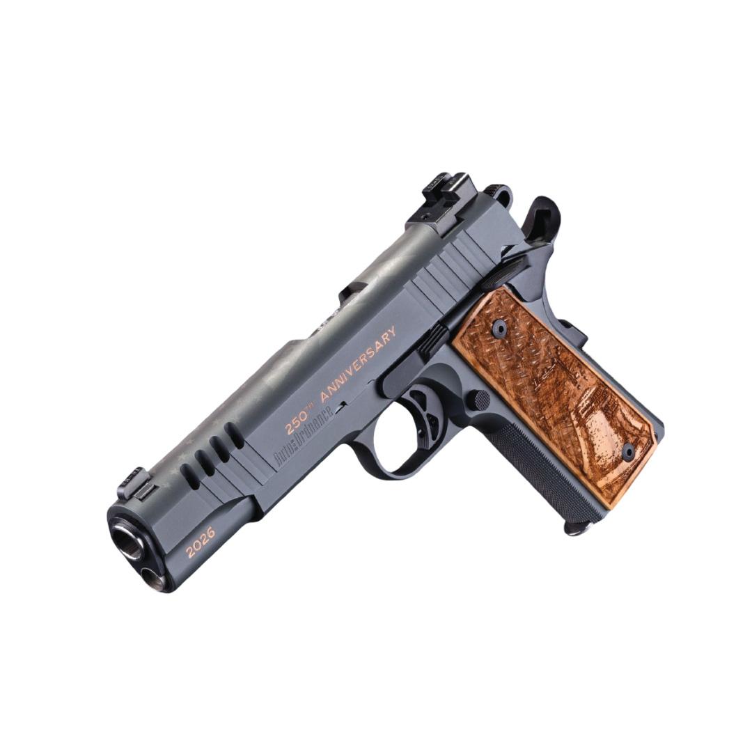 Auto Ordnance America 250th Anniversary "Land of the Free" 1911 Handgun 7rd Magazine(1) 5" Barrel TruGlo Sight Wood Grips - Precision Shot Firearms