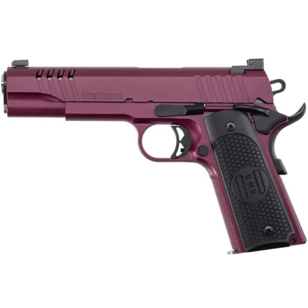 Auto-Ordnance 1911A1 Handgun 45 ACP 7rd Magazine 5" Barrel Cherry Night Sights - Precision Shot Firearms