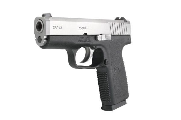 Kahr CW45 Handgun .45 ACP 6rd Magazine 3.64' Barrel Stainless slide /Black Grip - Precision Shot Firearms