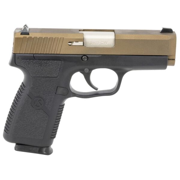 Kahr Arms CW9 Handgun 9mm Luger 7rd Magazine 3.5" Barrel Black Frame with Bronze Slide - Precision Shot Firearms