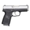 Kahr Arms CW9 Handgun 9mm Luger 7rd Magazine 3.5" Barrel Black with Silver Slide Night Sights - Precision Shot Firearms