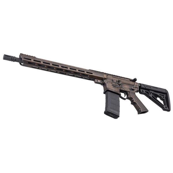 Auto Ordnance AR-15 Commander in Chief (Trump) Rifle 5.56x45Nato 30rd Magazine 16" Barrel Burnt Bronze and Black Cerakote - Precision Shot Firearms