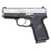 Kahr P9 Handgun 9mm Luger 7rd(2)&8rd(1) Magazines 3.6" Barrel Stainless Slide/Black Grip Night Sights CA Compliant - Precision Shot Firearms