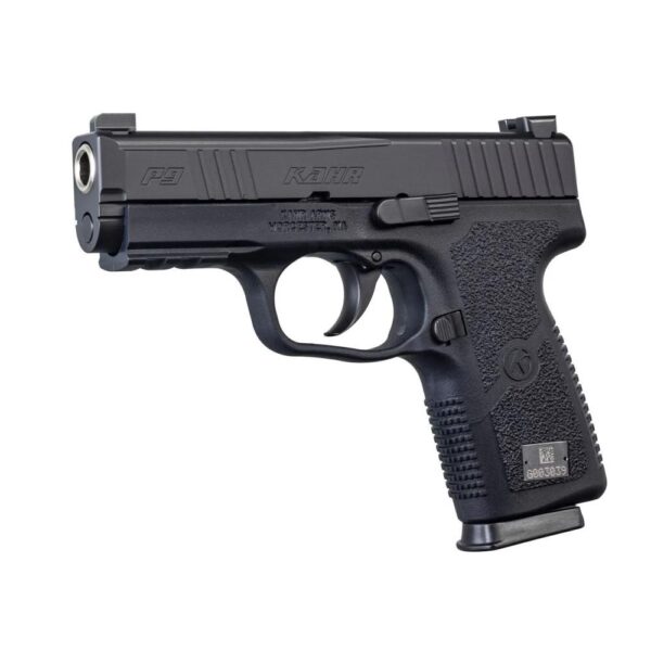 Kahr P9-2 Handgun 9mm Luger 7rd Magazines (2) 3.6" Barrel Black with TruGlo Night Sights - Precision Shot Firearms