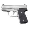 Kahr Arms MK9 Handgun 9mm Luger 6&7rd Magazines (2) 3" Barrel Silver with Black Grips CA Compliant - Precision Shot Firearms