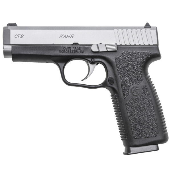 Kahr MK9 Handgun 9mm Luger 6rd(2)&7rd(1) Magazines 3" Barrel Stainless Slide/Black Grip Night Sights CA Compliant - Precision Shot Firearms