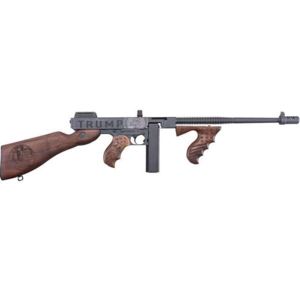 Auto Ordnance Trump Save America 1927A-1 Rifle .45 cal 20rd Magazine & 50rd Drum Magazine 16.5" Barrel Black Walnut - Precision Shot Firearms