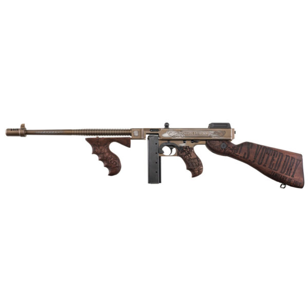 Auto Ordnance 2021 Bootlegger Sp Ed 1927A-1 Deluxe Carbine .45 ACP 20rd Stick/50rd Drum Magazine 16.5" Barrel - Precision Shot Firearms