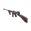 Thompson 1927A1 "Bonnie & Clyde" Carbine .45 Auto 20rd Stick 50rd Drum Magazines 18" Barrel Wood Stock - Precision Shot Firearms