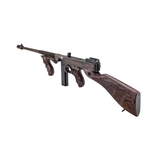 Thompson 1927A1 "Bonnie & Clyde" Carbine .45 Auto 20rd Stick 50rd Drum Magazines 18" Barrel Wood Stock - Precision Shot Firearms