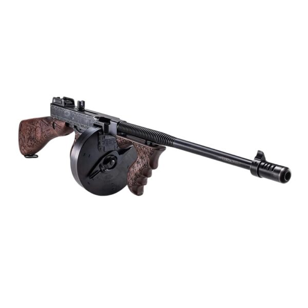 Thompson 1927A1 "Roaring 20's" Carbine .45 Auto 20rd Stick 50rd Drum Magazines 18" Barrel Wood Stock - Precision Shot Firearms