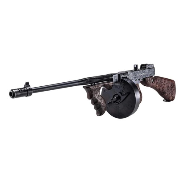 Thompson 1927A1 "Roaring 20's" Carbine .45 Auto 20rd Stick 50rd Drum Magazines 18" Barrel Wood Stock - Precision Shot Firearms