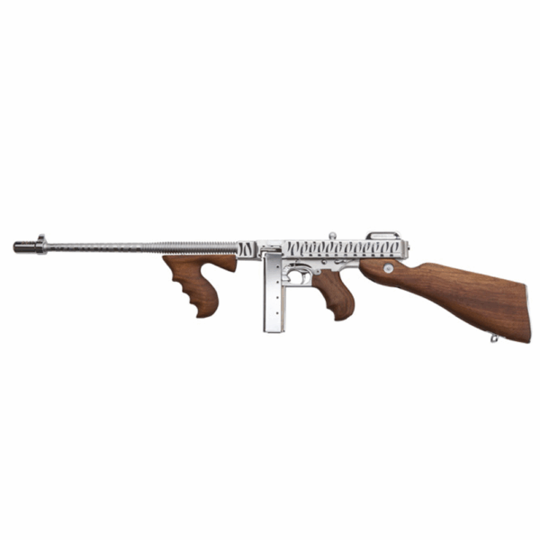 THOMPSON 1927A1 DELUXE CARBINE .45CAL W/50 RD DR & 20RD CHROME TIGER STRIPE - Precision Shot Firearms