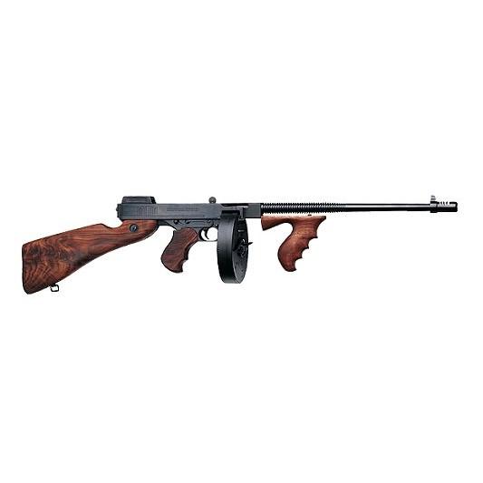 Thompson 1927A1 Carbine .45 Auto 20rd Stick 50rd Drum Magazines 18" Barrel Wood Stock - Precision Shot Firearms
