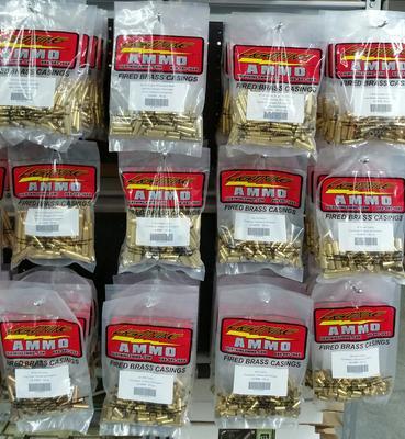 Lightning Ammo Reman. Cleaned & Polished Brass .40 S&W 100/ct Bag - Precision Shot Firearms