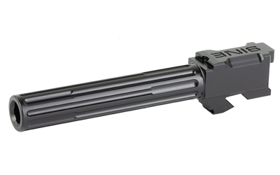 LANTAC BBL FOR G17 FLUTED BLACK, SKU LAN01GBG17NTHBLK