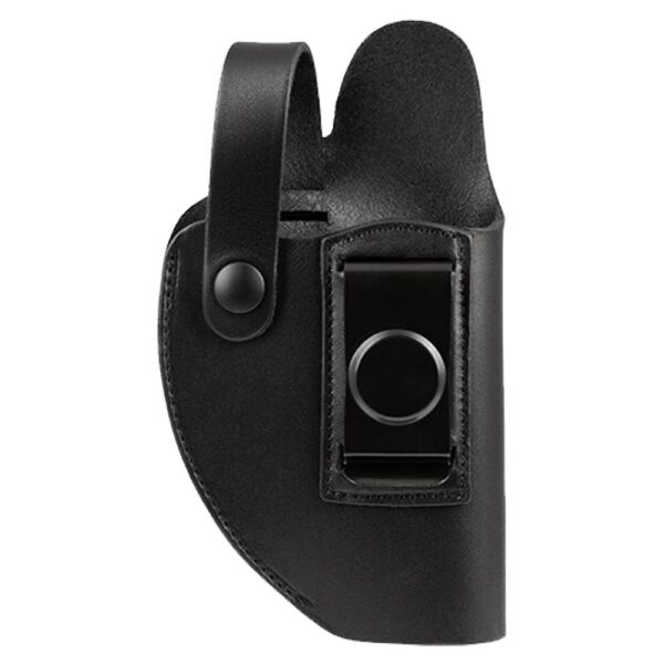Stealth Operator OWB IWB Leather Holster Black RH - Precision Shot Firearms