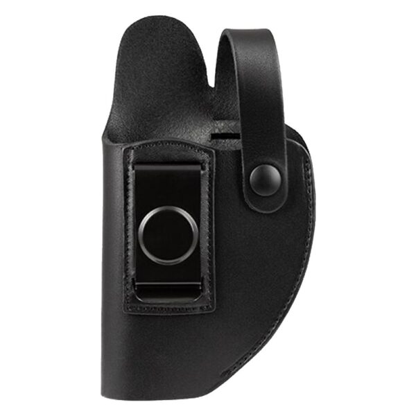 Stealth Operator OWB IWB Leather Holster Black LH - Precision Shot Firearms