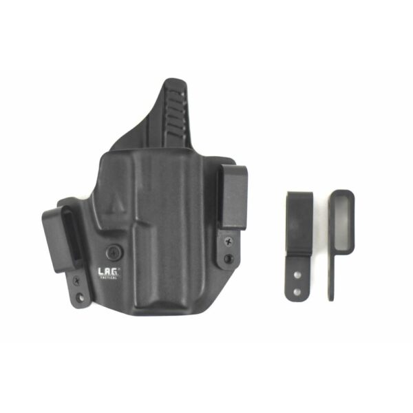 L.A.G. Tactical Defender Holster for Glock 19/23/32 Black RH - Precision Shot Firearms