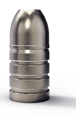Lee Round Flat Nose Rifle Mould - Double Cavity (Handles Included) .457" 405 gr - Precision Shot Firearms