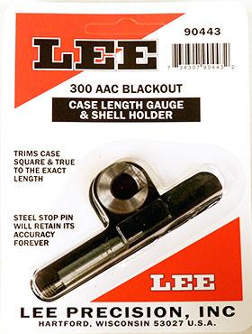 Lee Case Length Gage and Shell Holder .300 AAC Blackout - Precision Shot Firearms